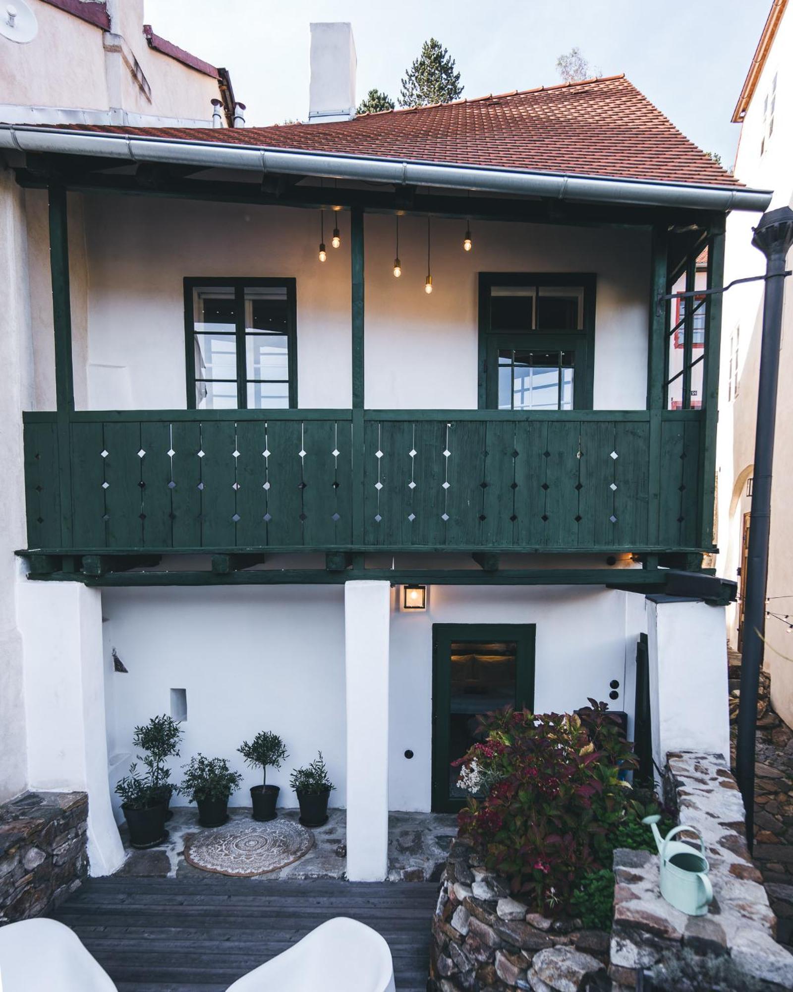 Апартаменты Domecek / Tiny House Чески-Крумлов Экстерьер фото